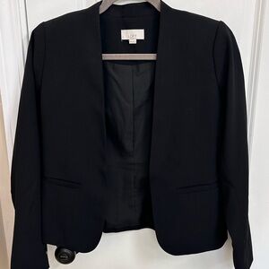 LOFT Black Tailored Blazer Jacket